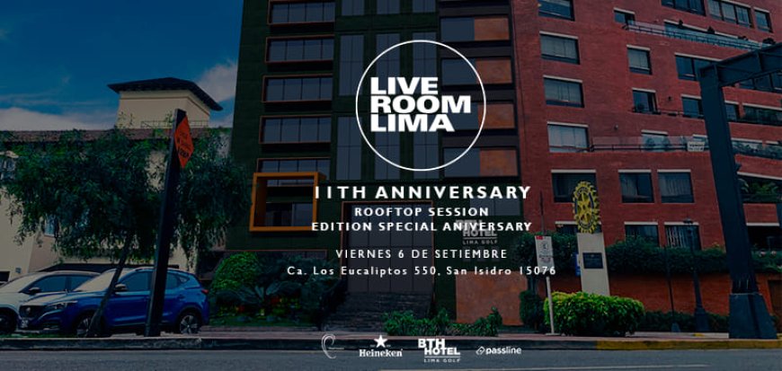 Live Room Lima Celebra su 11º Aniversario con una Noche Inolvidable de Música Electrónica